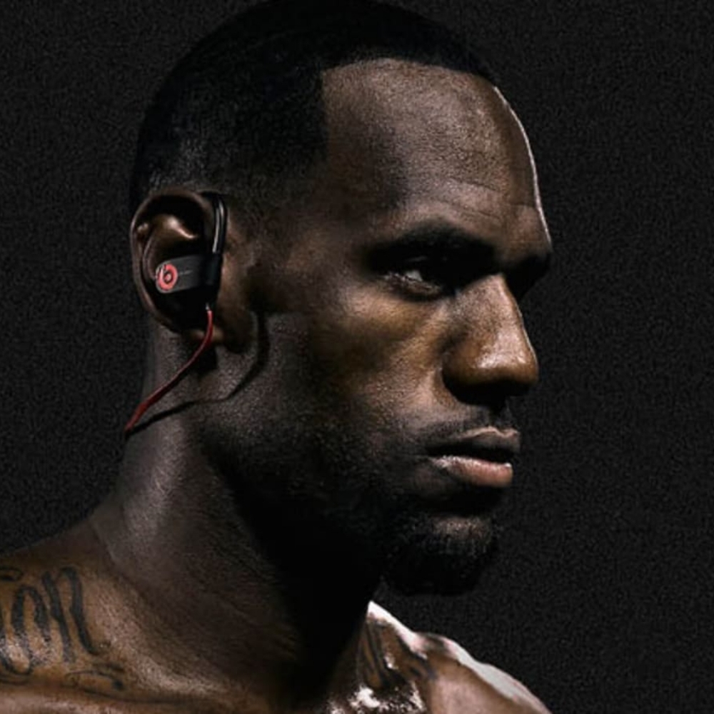 Powerbeats 3 wireless earbuds in black